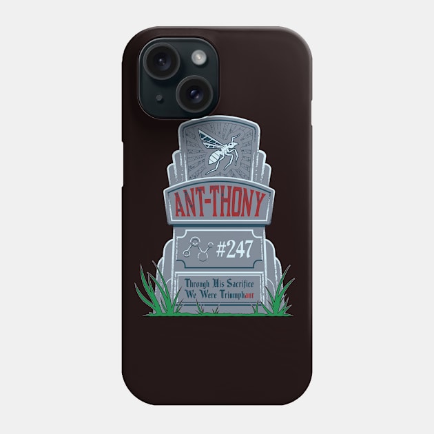 Triumphant Ant-thony Phone Case by DCLawrenceUK