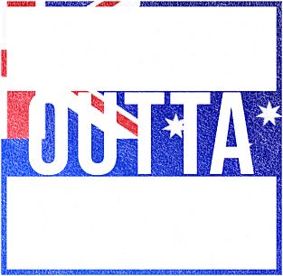 Straight Outta Maitland - Gift for Australian From Maitland in New South Wales Australia Magnet