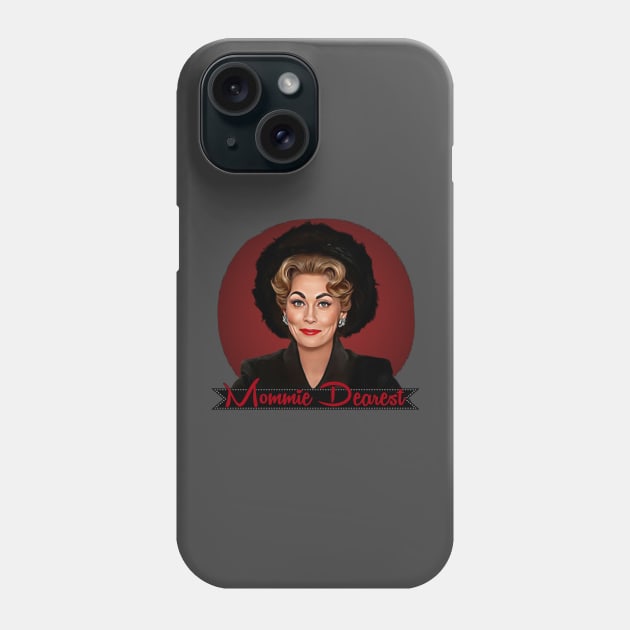 Mommie Dearest - Faye Dunaway Phone Case by Indecent Designs