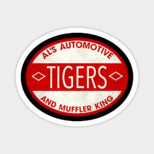 Al'S Automotive Tigers - Magnum P.I. Magnet