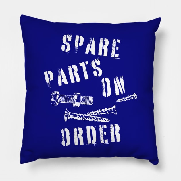 Spare Parts On Order for Pre Op Patients Pillow by MultistorieDog