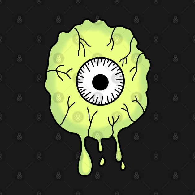 Eyeball - Green by frankenstipple