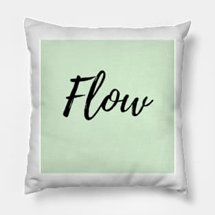 Green Energy Flow Pillow