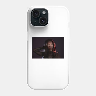 Creative lighting glamour portrait Phone Case