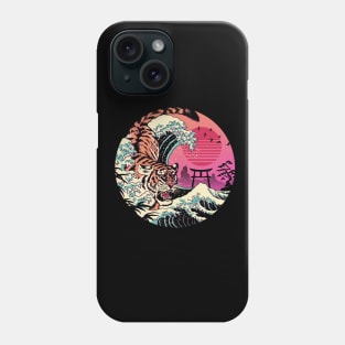 Rad Tiger Wave Phone Case