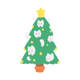 Cats in the Christmas tree T-Shirt