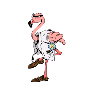 Doctor Flamingo T-Shirt