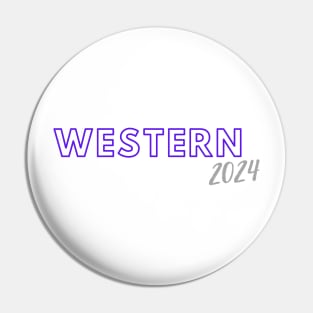 Western 2024 Pin