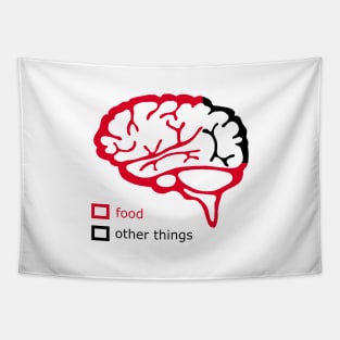 Brain and food Tapestry