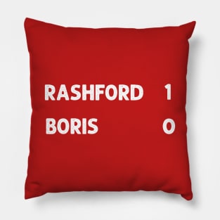 Rashford 1 Boris 0 Pillow