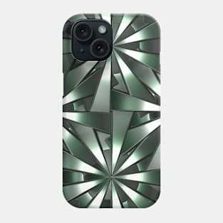 Metal Pinwheels in Green Phone Case