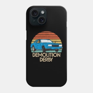 Vintage Demolition Derby Phone Case