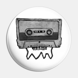 Mix-Tape Monster Pin