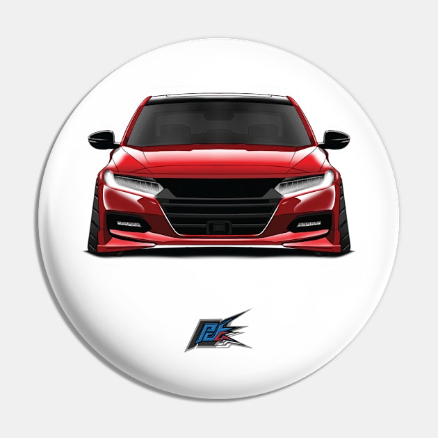 honda accord red Pin by naquash