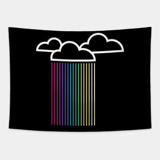 Colorful Rain Tapestry