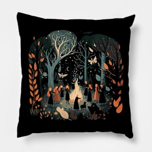 Coven of Witches Pillow