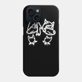 Negative Vandalism Phone Case