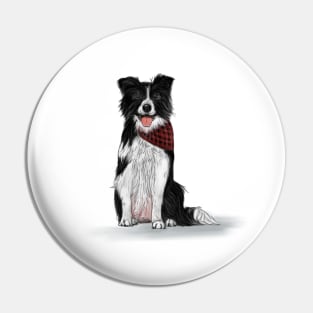 Border Collie Pin