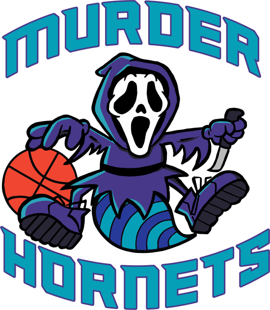 Murder Hornets Kids T-Shirt by Mike Hampton Art