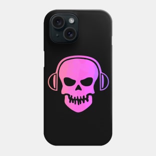 Pink Skull DJ Phone Case