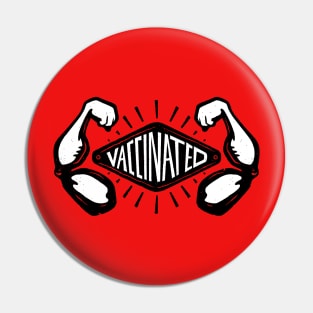 Vaccinated Pin