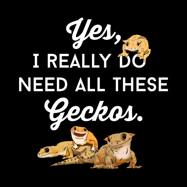 Gecko Addict, Funny Crested Gecko, Leopard Gecko by sockdogs