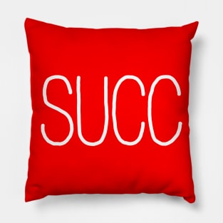 SUCC White Pillow