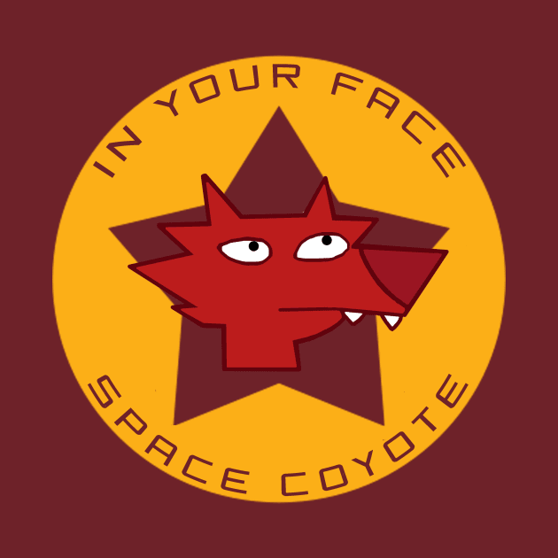 Space Coyote by BradyRain