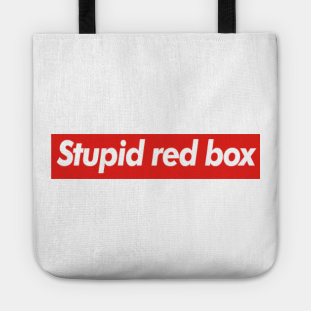 supreme tote bag red