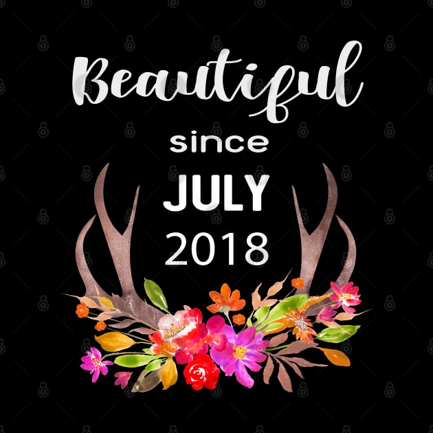 Deer Antler Elk Hunting Flower Horn Beautiful Since July 2018 by familycuteycom