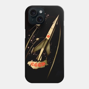 Soviet Space Rocket Design CCCP Phone Case