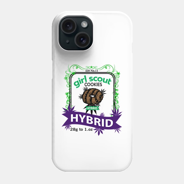 GSC 420 Strain Logo Phone Case by Illustrious Graphics 