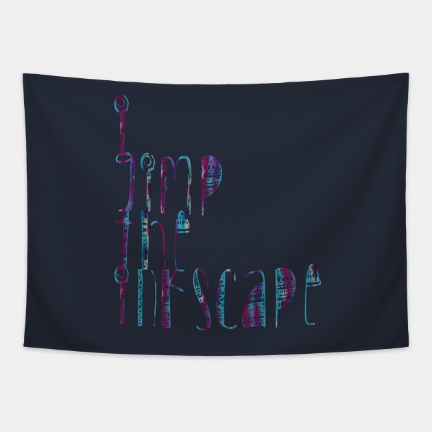 I GIMP THE INKSCAPE Tapestry by SmartCraftCo