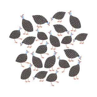 Guinea Hen Pattern T-Shirt