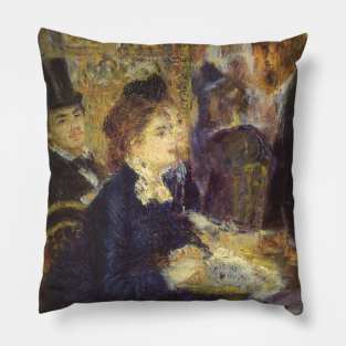 The Cafe by Pierre Renoir Pillow