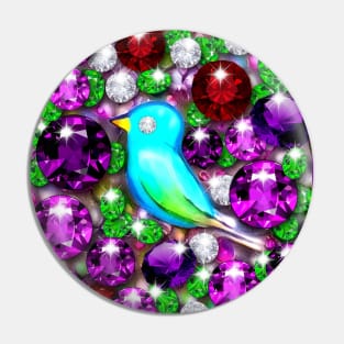 Blue Bird Pin