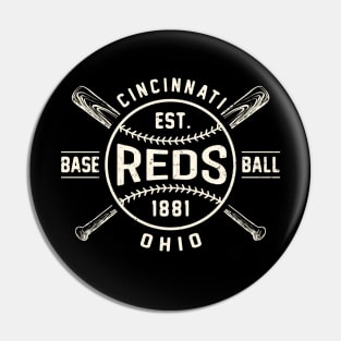 Vintage Cincinnati Reds 1 by Buck Tee Originals Pin