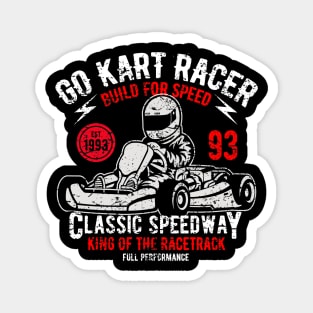 Go Kart Racing Champion Magnet