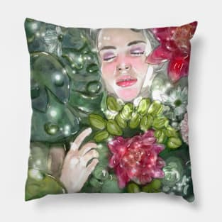 lotus flower Pillow