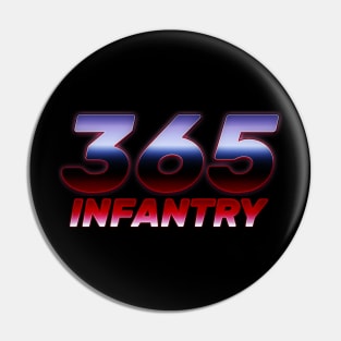 365 Infantry: Blue Steel Pin