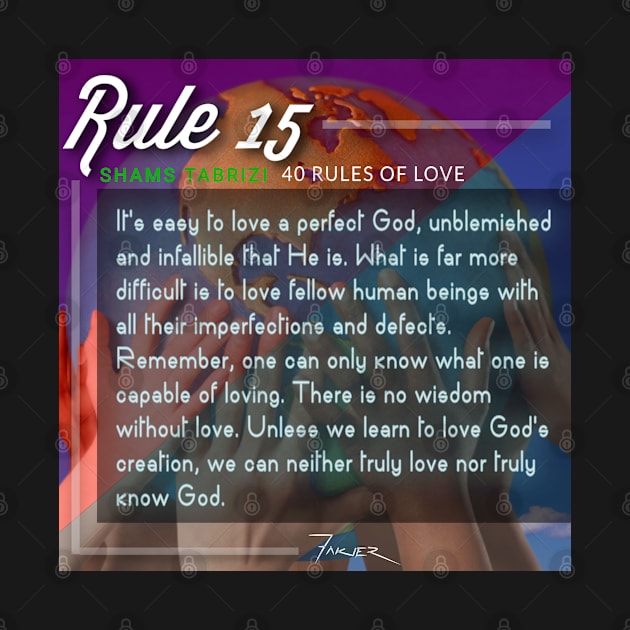 40 RULES OF LOVE - 15 by Fitra Design