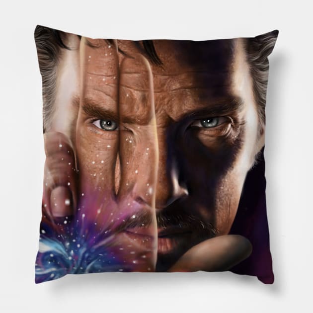 Benedict Cumberbatch Pillow by JinsungLim