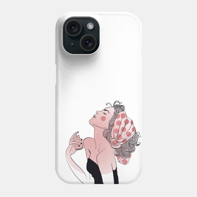 Posing Beauty 2 Phone Case by EveFarb