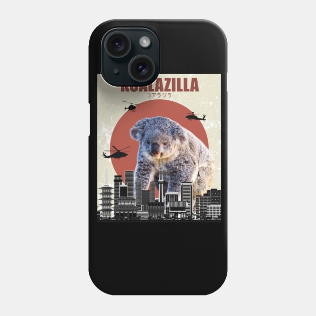 Koala Zilla Funny Japan T-shirt 2019 Phone Case by monsieurfour