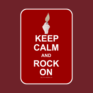 Keep Calm Rock On T-Shirt