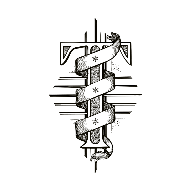 Monogram T by calebfaires