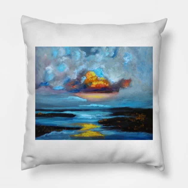 Skyscape Pillow by jennyleeandjim