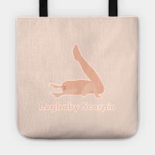 Legbaby Scorpio | Zodiac | Cute | Funny | Weird | Gift | Minimalist | Star Sign | Astrology | Tote