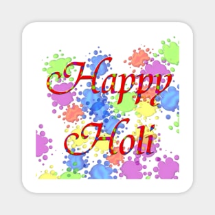 Happy Holi Magnet