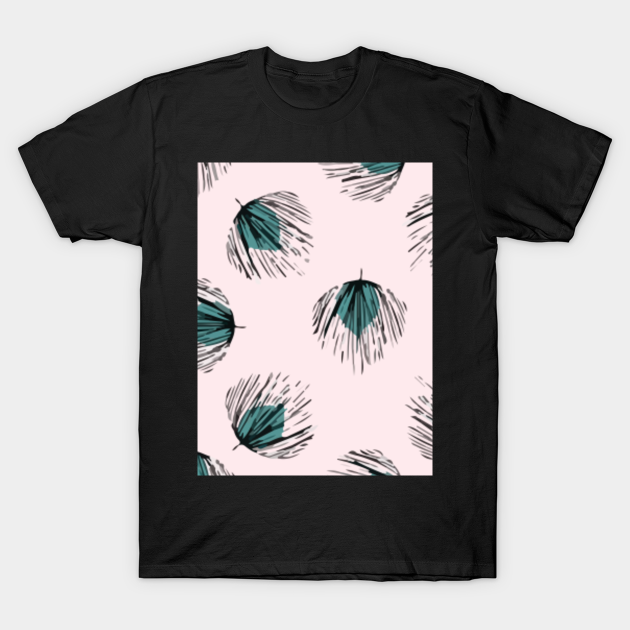 Discover Green Tropical Leaves Seamless Pattern - Green - T-Shirt